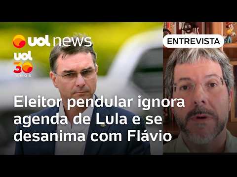 Eleitor pendular ignora agenda de Lula e desanima com Flávio Bolsonaro: Beto Vasques explica estudo thumbnail