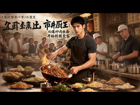 【高清全集】《市井厨王：从爆炒肉丝面开始折服食客》 #逆袭 #爱情 #甜宠 #反转 #江山 #热门短剧 #drama #爽剧 #AI短剧 thumbnail
