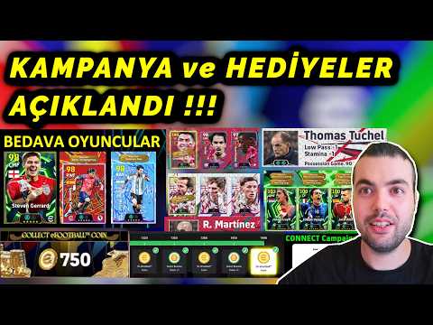DÜNYA KUPASI KAMPANYASI ve HEDİYELERİ AÇIKLANDI🔥BEDAVA EPİC ve SHOW TİME OYUNCULAR (eFCONNECT) thumbnail