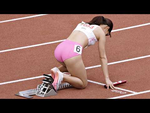 에이스의 중요성 여자 계주 100미터 결승 thumbnail