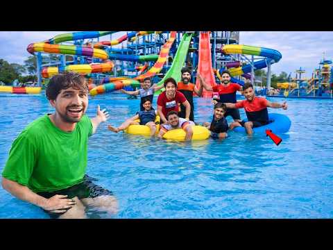 Finally….In Water Park With Team | मनीष और राहुल भी पकड़े गए 😡 | Day 27 thumbnail