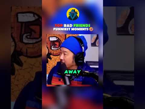 Bad Friends Funniest Moments🤣 #viralvideo #funny #interestingclips #viralshort #podcast #badfriends thumbnail