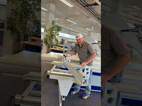 The @FELDERGROUPTV Format 4 Kappa 590! Incredible saw! Blade tilts to both sides! Up to 21.65” blade thumbnail