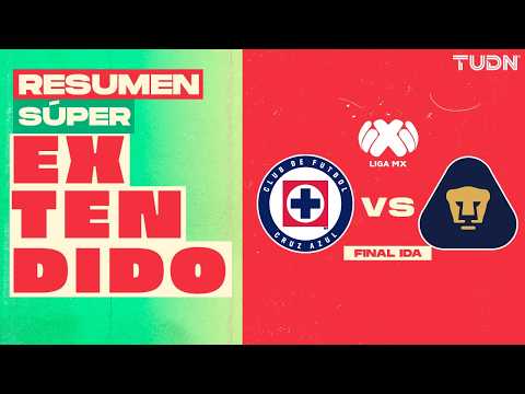 RESUMEN SÚPER EXTENDIDO - Cruz Azul vs Pumas | Liga MX - Final - Ida Clausura 2026 | TUDN thumbnail
