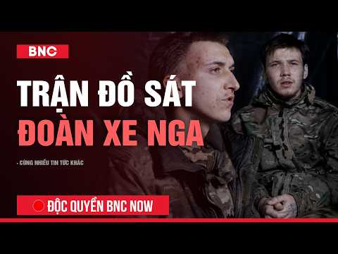 TRỰC TIẾP TỪ UKRAINE: Binh đoàn Azov dội hỏa lực bẻ gãy đòn xung phong của quân Nga | BNC Now thumbnail