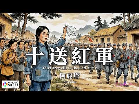 【高清MV】阿麗塔 - 十送紅軍【Pinyin Eng Sub AI音乐视频 繁体拼音英文动态字幕 】Alita Yang【阿丽塔 - 十送红军】 thumbnail