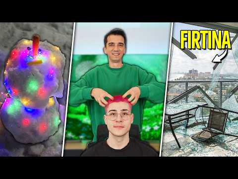 Canımız Ne İsterse Yaptık, Sonra Balkon Yıkıldı! (Haftalık Vlog) thumbnail