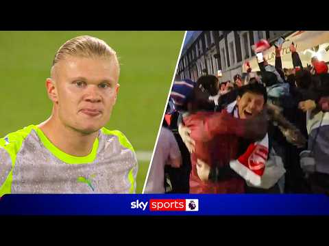 ARSENAL ARE THE 2025/26 CHAMPIONS | SCENES after Man City draw at Bournemouth thumbnail