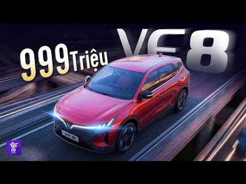 Chi Tiết VinFast VF 8 All New Giá 999 triệu đồng: Thiết Kế Mới Và Pin Chạy 500 km thumbnail