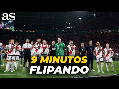 LOS 9 MINUTOS HISTÓRICOS JUGADORES del RAYO ALUCINANDO con SU AFICIÓN nada más perder la CONFERENCE thumbnail