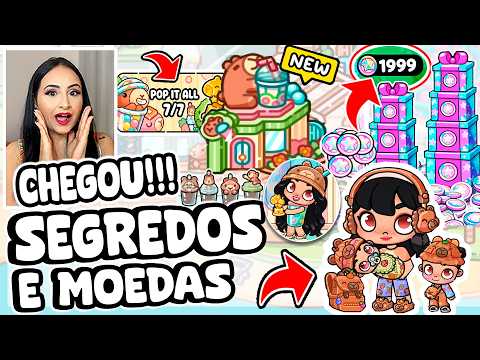 SEGREDOS E MOEDAS NO MAPA DO AVATAR WORLD | NOVA ATUALIZAÇÃO PAZU AVATAR WORLD | Loja de Capivara thumbnail