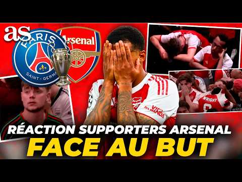 🚨 RÉACTION des supporters d’ARSENAL à la séance de tirs au but vs PSG 😱🔥 | finale LDC thumbnail