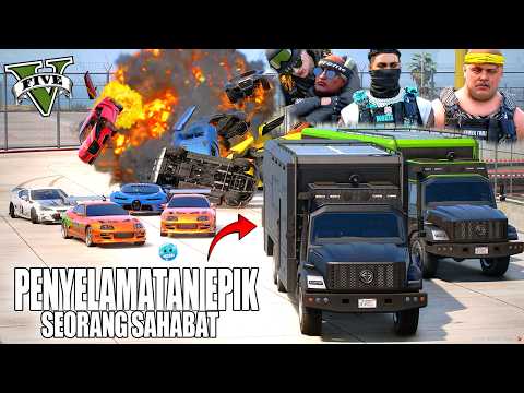 MISI EPIC !! PENYELAMATAN KELUARGA MELAWAN MAFIA PALING BERKUASA !! GTA 5 ROLEPLAY thumbnail