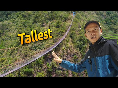 Visiting the TALLEST HANGING BRIDGE in the Philippines thumbnail