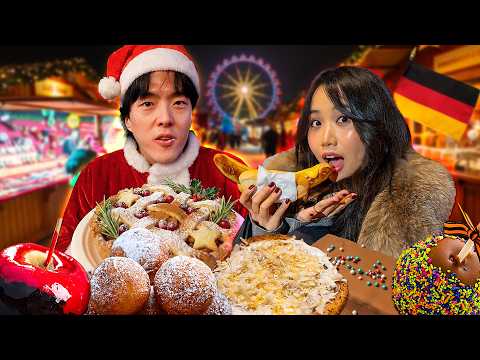 I Ate EVERYTHING at a German Christmas Market! thumbnail