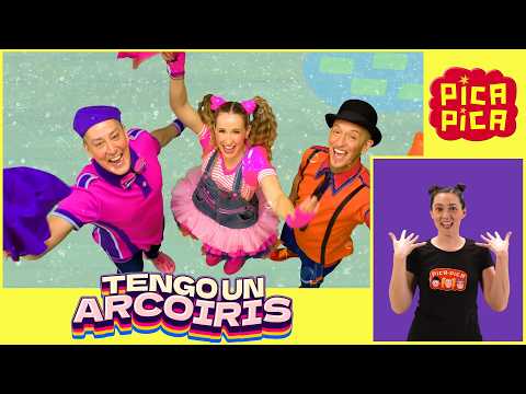 Pica-Pica: Lengua de signos - ✊ TENGO UN ARCOIRIS (Videoclip Oficial) #picapica thumbnail