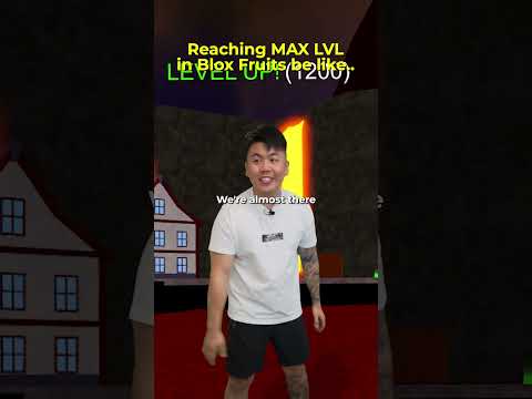 Reaching MAX Level in Blox Fruits Be Like... thumbnail