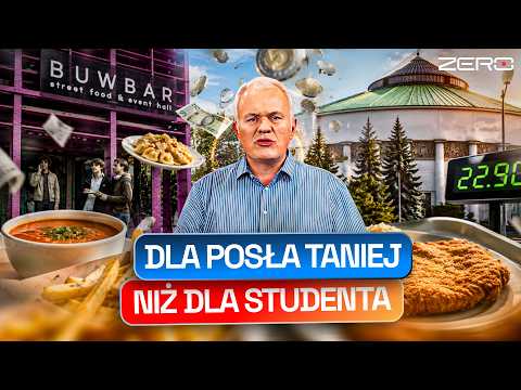 MAZUREK PORÓWNUJE CENY W SEJMIE I BARZE DLA STUDENTÓW thumbnail