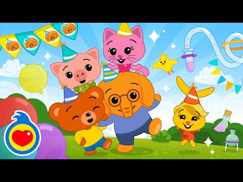 Plim Plim: Cumpleaños de Nesho 🎂 Capítulos Completos para Niños | Dibujos Animados thumbnail
