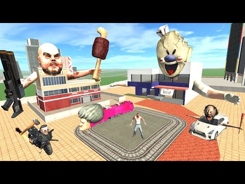 Franklin Change House to Horror Ghosts City in Indian Bike Driving 3D thumbnail