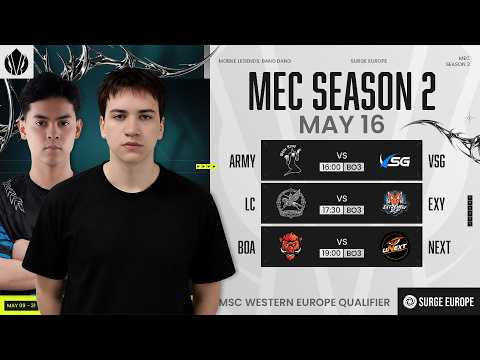🔴 MEC SEASON 2 | REGULAR SEASON | DAY 3 thumbnail