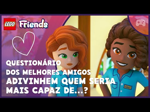Quiz BFF 💜 Quem Era Mais Capaz? | Autumn e Aliya 🏖️📱 | LEGO Friends: O Próximo Capítulo thumbnail