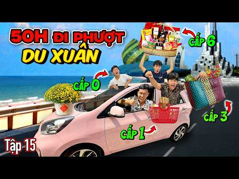 Thử Thách 50 Giờ Đi Phượt Du Xuân Bằng Xe Ô Tô | Tập 15: 50h Đi Phượt Cắm Trại Xe oto Cấp 0 vs Cấp 6 thumbnail