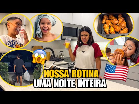 NOSSA ROTINA DA NOITE INTEIRA!! *2 MESES EM OUTRO PAÍS* 😱🇺🇸 thumbnail