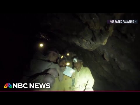 Five people trapped in cave found alive in Laos thumbnail