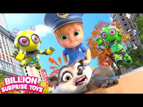 Baby Police Rescue Mission LIVE | Giant Robot & City Adventure thumbnail