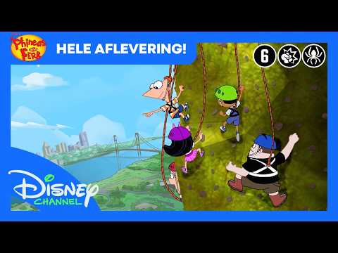 Phineas & Ferb | De Reuze Klimmuur | Volledige Aflevering! | Disney Channel België-Nederland thumbnail