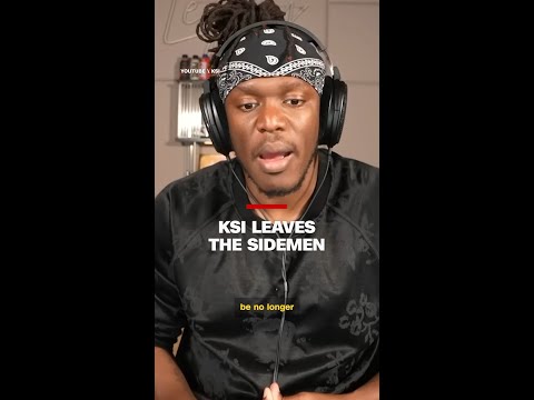 KSI leaves the Sidemen thumbnail