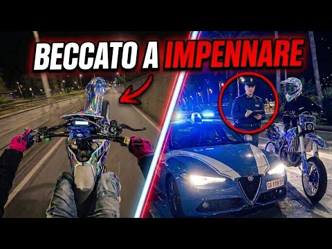 LA POLIZIA MI HA BECCATO IMPENNARE! MOTO SEQUESTRATA! thumbnail