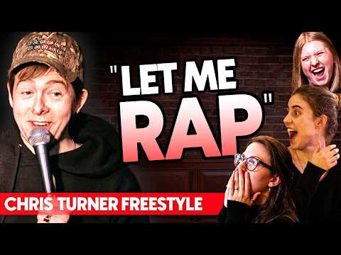 White Guy Claims He's a Rapper... The Crowd Isn't Convinced | Chris Turner's Freestyle Raps thumbnail
