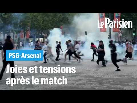Victoire du PSG : joie des supporters et premiers heurts à Paris thumbnail