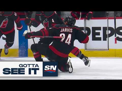GOTTA SEE IT: Seth Jarvis Wins Game 2 Of The Stanley Cup Final In OT! thumbnail