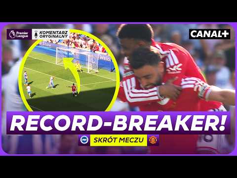 BRUNO FERNANDES POBIŁ REKORD ASYST W PREMIER LEAGUE! BRIGHTON - MANCHESTER UNITED, SKRÓT MECZU thumbnail