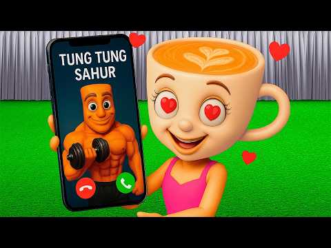 я устроил свидание BALLERINA CAPPUCCINA и TUNG TUNG SAHUR thumbnail