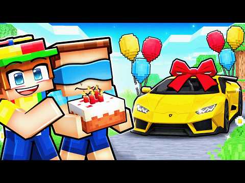 Surprising Gooby with DREAM BIRTHDAY in Minecraft! thumbnail