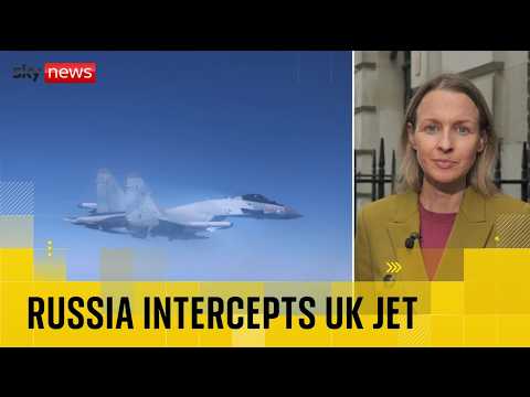 RAF plane 'dangerously intercepted' by Russian fighter jets over Black Sea thumbnail