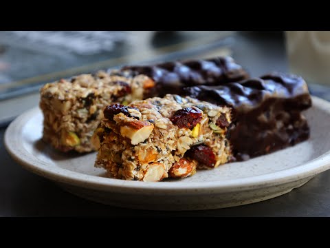 Easy No-Bake Granola Bars , Energy Bars thumbnail