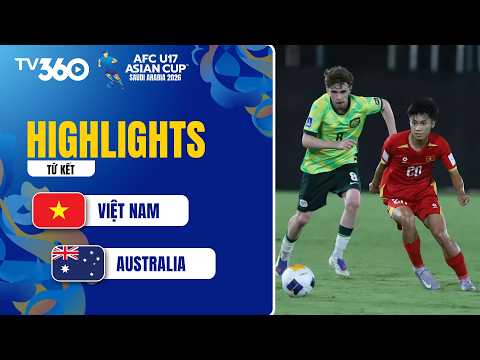 HIGHLIGHTS VIỆT NAM - AUSTRALIA: KHÁC BIỆT TRÌNH ĐỘ, HƯỚNG TỚI WORLD CUP | AFC U17 ASIAN CUP 2026 thumbnail