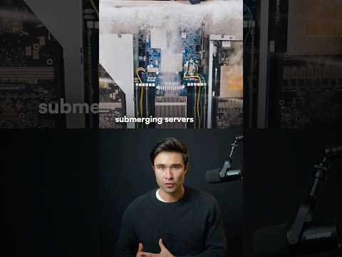Why are data centers boiling AI chips? ? #trendingshorts #technology thumbnail