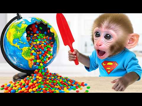 Monkey Baby Bon Bon and the duck face a raging fire to save the giant grape field thumbnail
