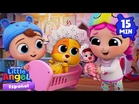 ¡Hora de dormir, Bingo! 🐶😴 Canciones Infantiles 🎵 Little Angel Español thumbnail