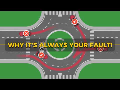 Roundabout Rules: Why It’s ALWAYS Your Fault in a Crash! ?? thumbnail