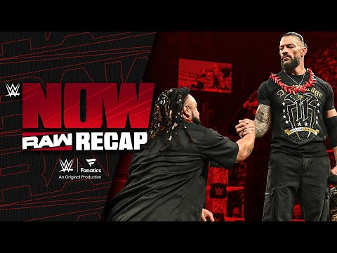 ACKNOWLEDGEMENT Day for Jacob Fatu! | Raw Recap: WWE Now thumbnail