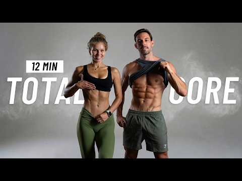 12 MIN TOTAL CORE/AB WORKOUT (At Home, No Equipment) thumbnail