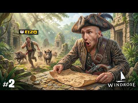 UCIECZKA PRZED ROZWŚCIECZONĄ LOCHĄ! ZASTRZEL TO EIZO! - WINDROSE ODC. 2 thumbnail
