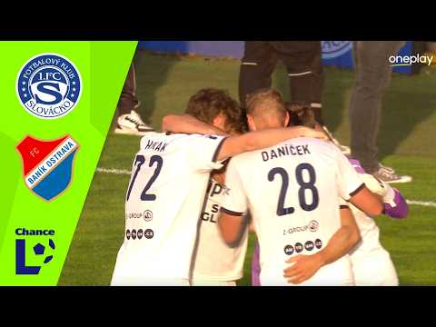 Chance Liga Highlights: FC Slovácko - FC Baník Ostrava 2:1 thumbnail